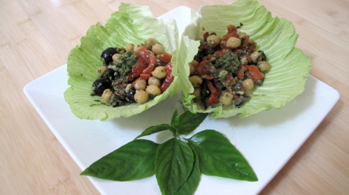 Make these wraps in a snap. Throw a few ingredients in a bowl and voilá, a healthy snack or meal.