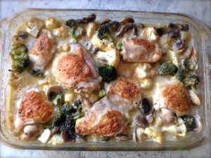 It's casserole time! Enjoy this creamy, dairy free meal during the chilly weather months!